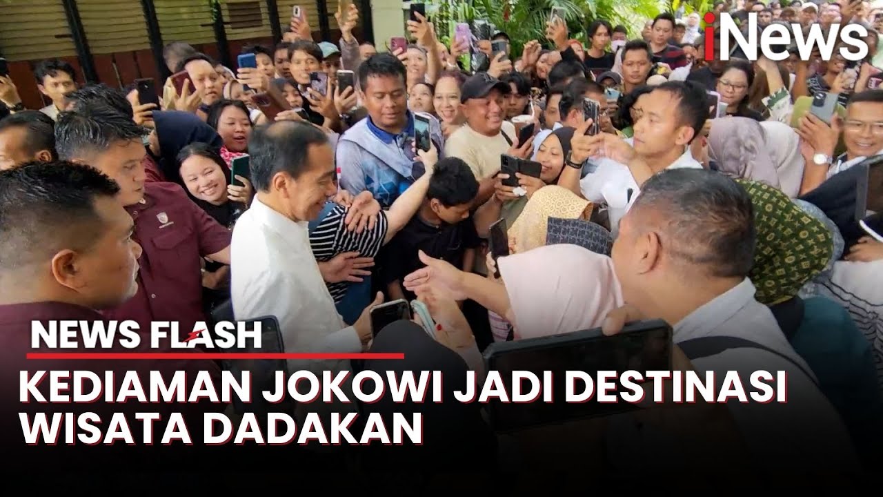 Tak Gelar Open House, Kediaman Jokowi Diserbu Warga di Hari Ketiga Lebaran | News Flash