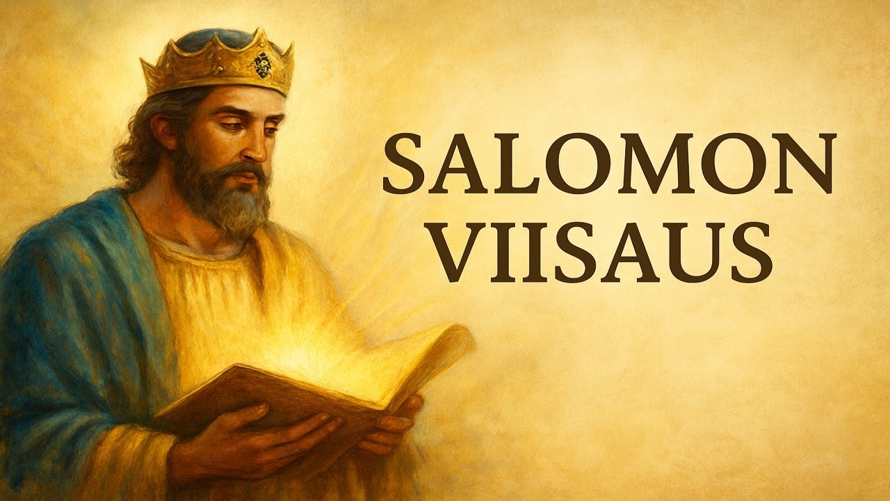 Raamatun poistettu kirja: Salomon Viisaus Biblia 1776 (Puhe ja tekstitys Suomeksi)