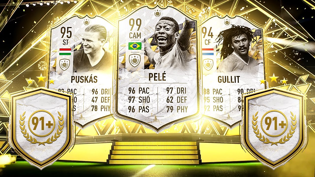THIS IS WHAT I GOT IN MY 91+ ATT/MID ICON MOMENTS PACK! 