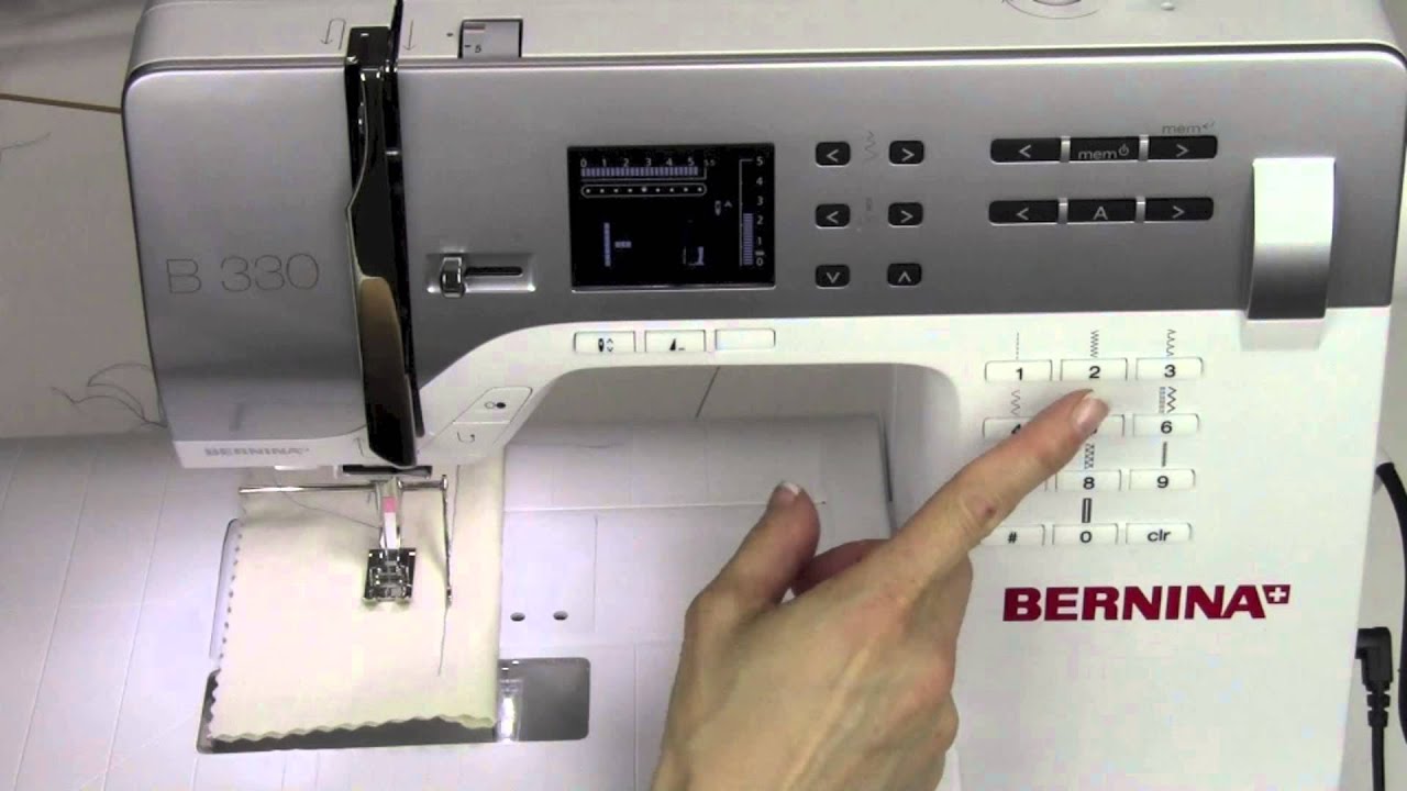 Bernina 330  19 Decorative Stitches
