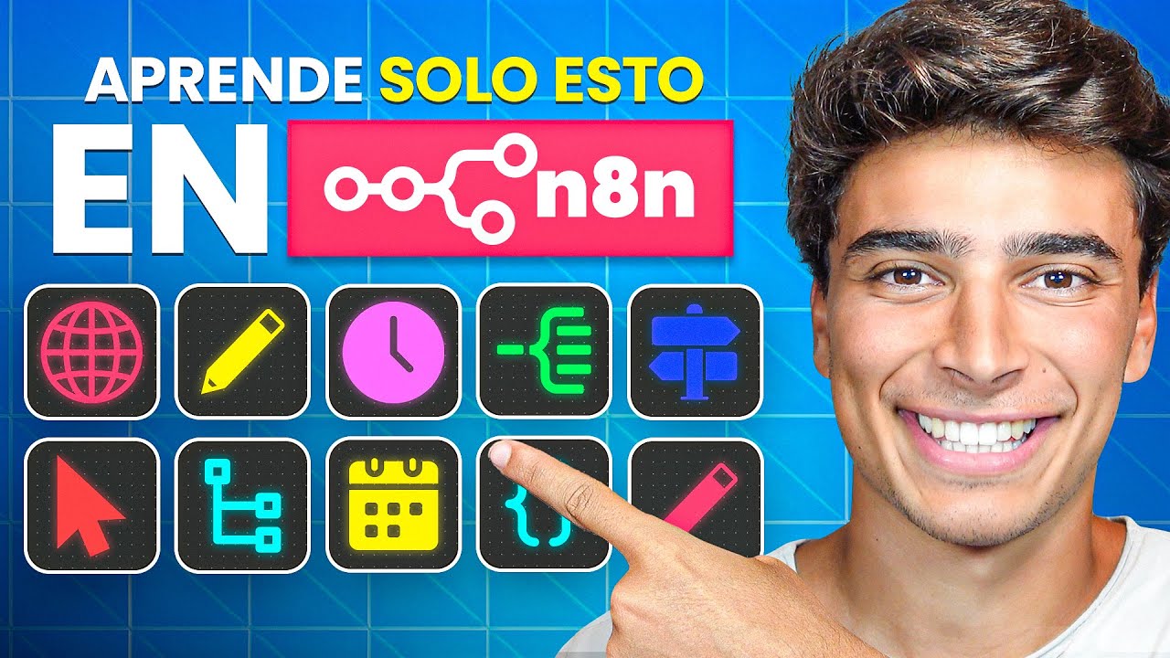Domina el 83% de N8N Aprendiendo SOLO Estos 17 Nodos