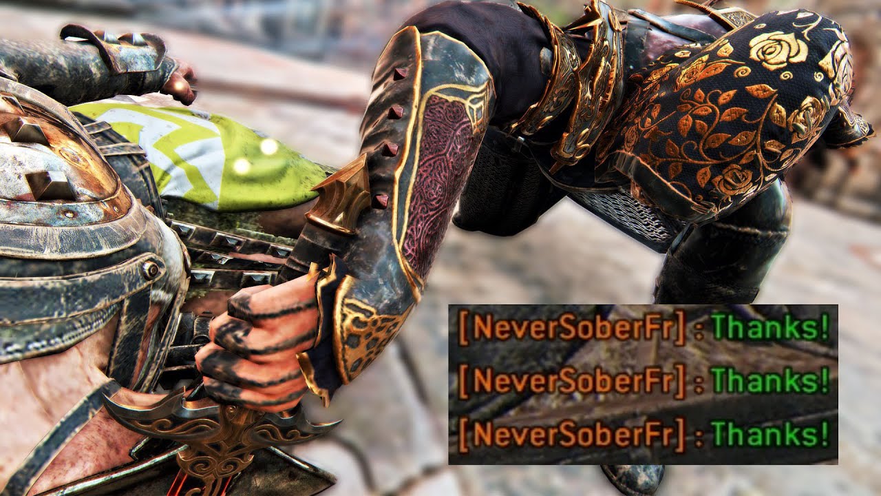 Мне нравятся гладиаторы, которые постоянно спамят! Спасибо! | For Honor
