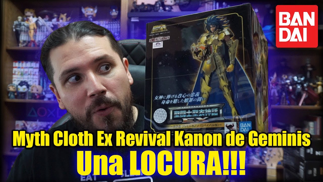 Bandai Myth Cloth EX Revival Kanon de Geminis - Unboxing, armado y review