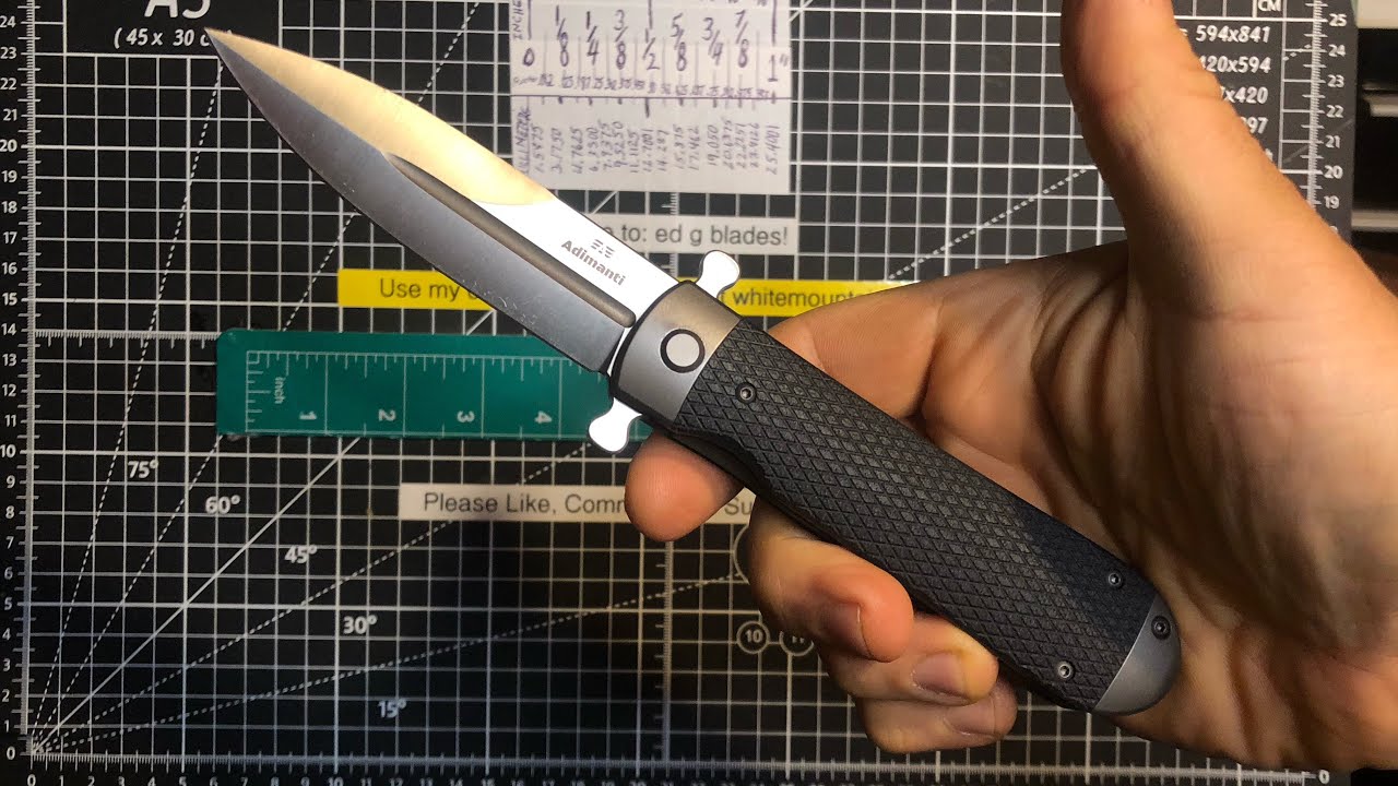 Ganzo Adimanti Samson - folding dagger! 