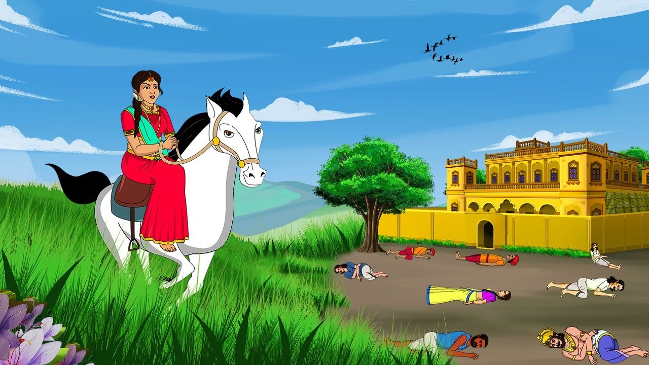 गरीब लड़की और नींद का राज्य। Garib Ladki aur Neend ka Rajya। Hindi Cartoon Cinema। Hit Stories Hindi