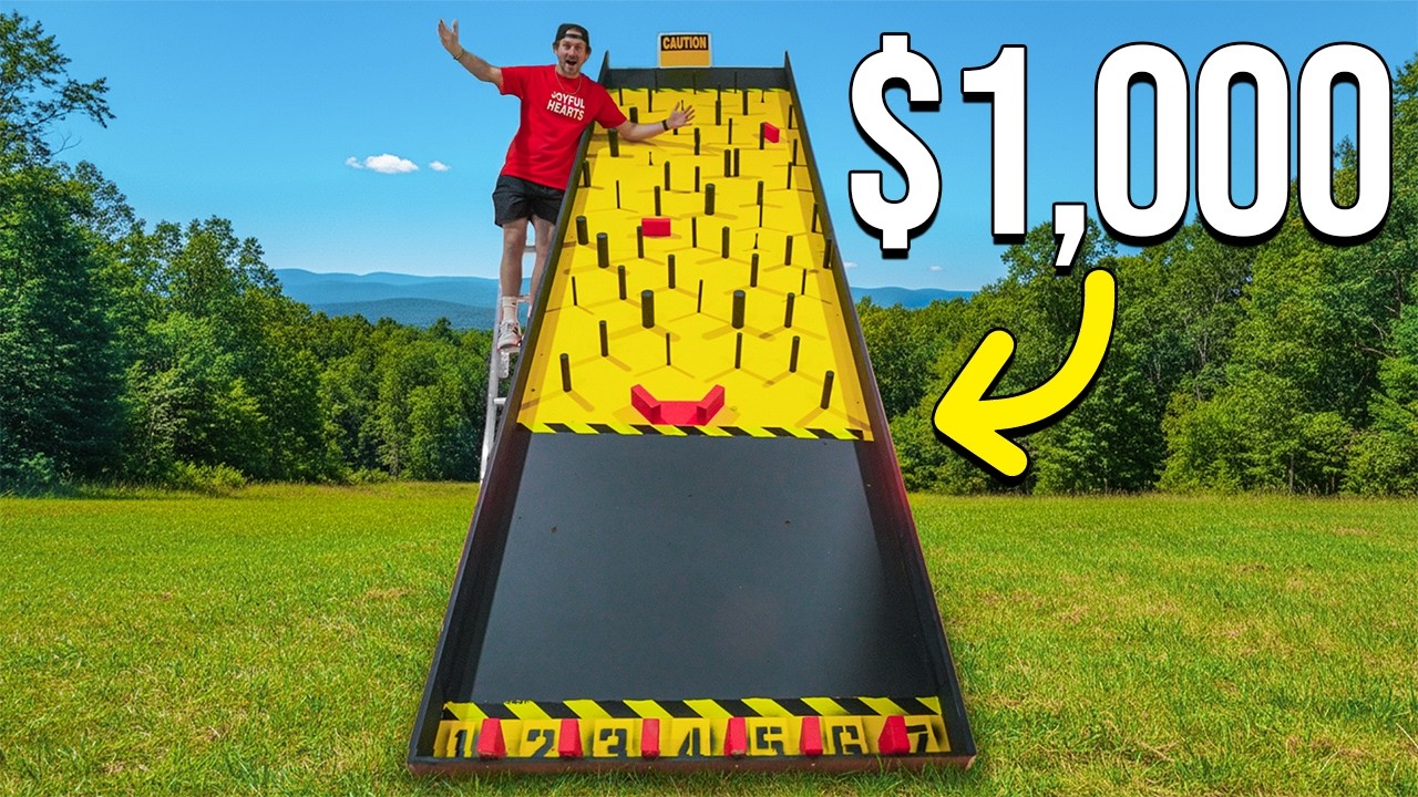 $100 vs $1,000 Plinko Boards!