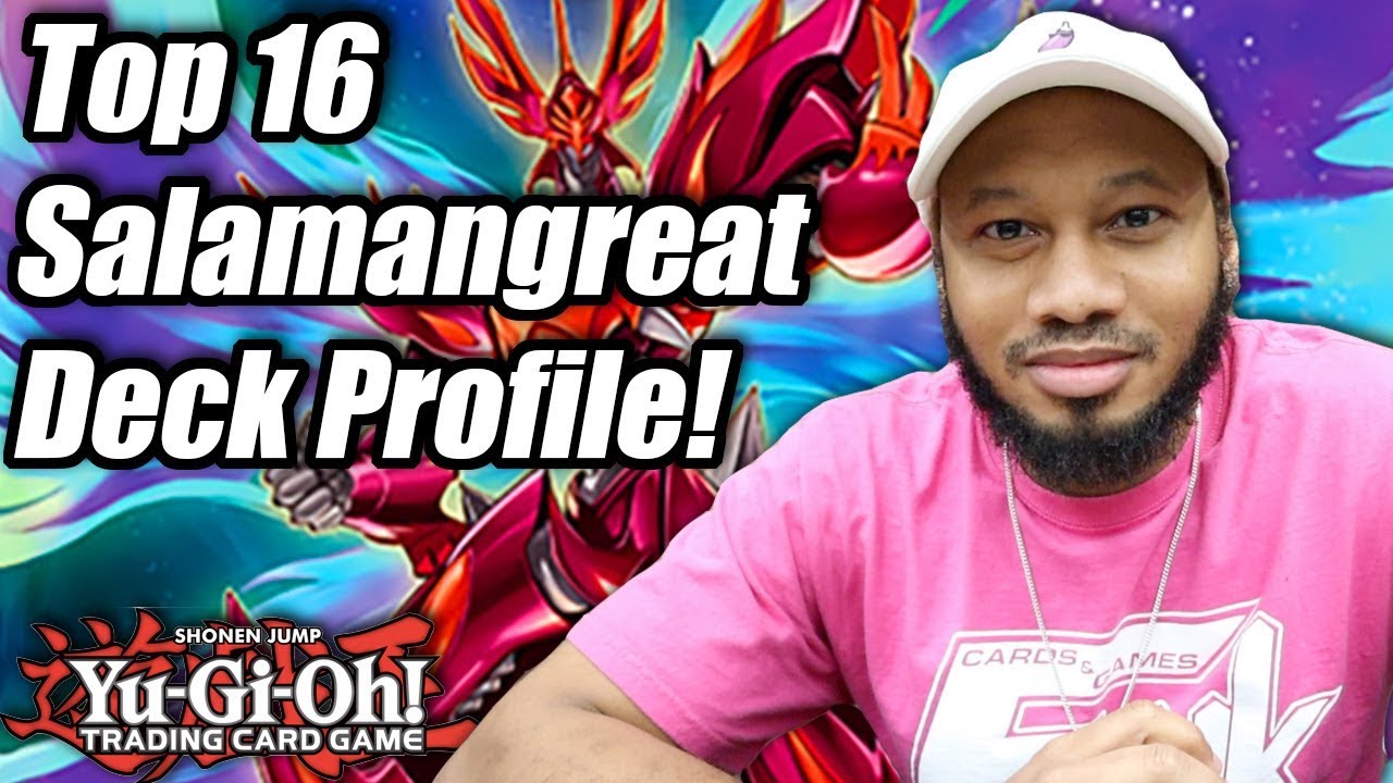 Yu-Gi-Oh! Pro-Play Tour: Dallas Top 16 Salamangreat Deck Profile! ft. Adriel Pierre Pierre!