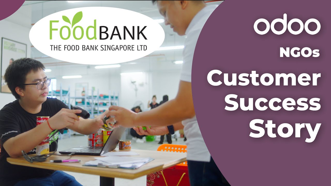Food Bank Singapore Kickstarts Revolution to End Food Insecurity with Odoo #OdooSuccessStories