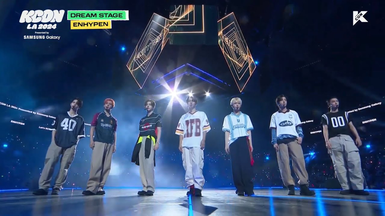 KCON LA 2024 | ENHYPEN 엔하이픈 Sweet Venom (english version)
