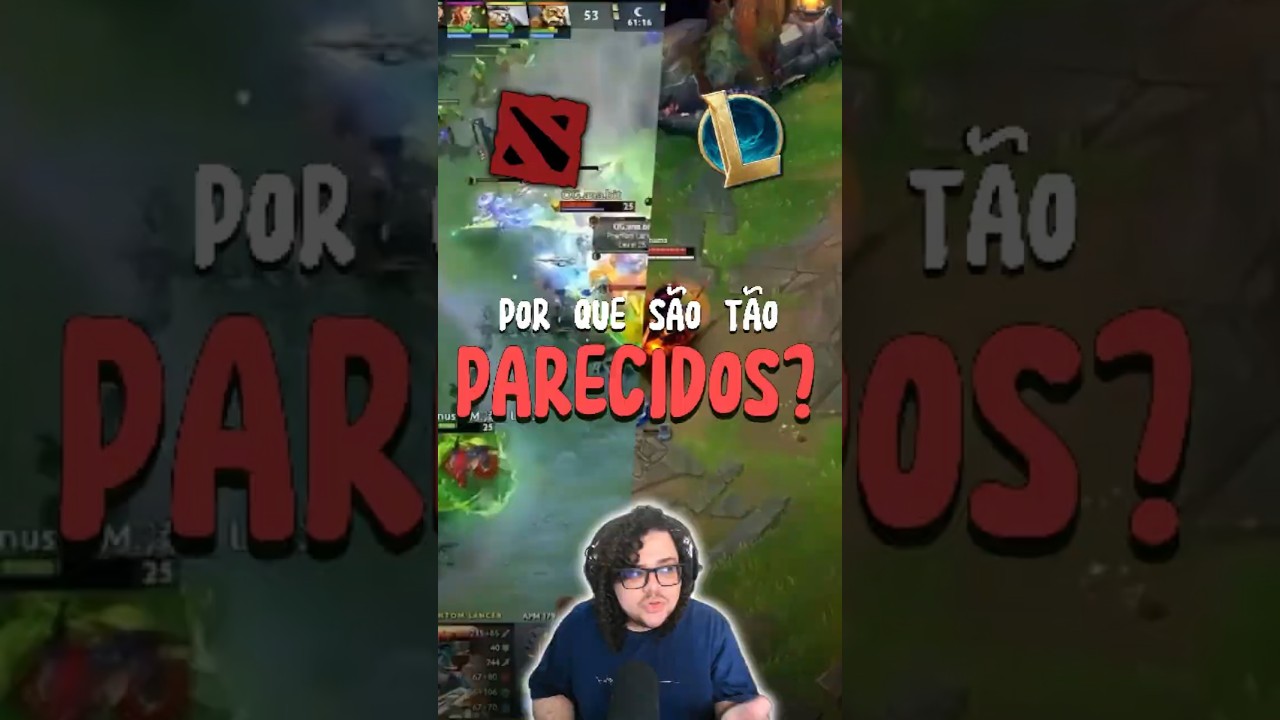 Por que League of Legends e DOTA s&atilde;o t&atilde;o parecidos?
