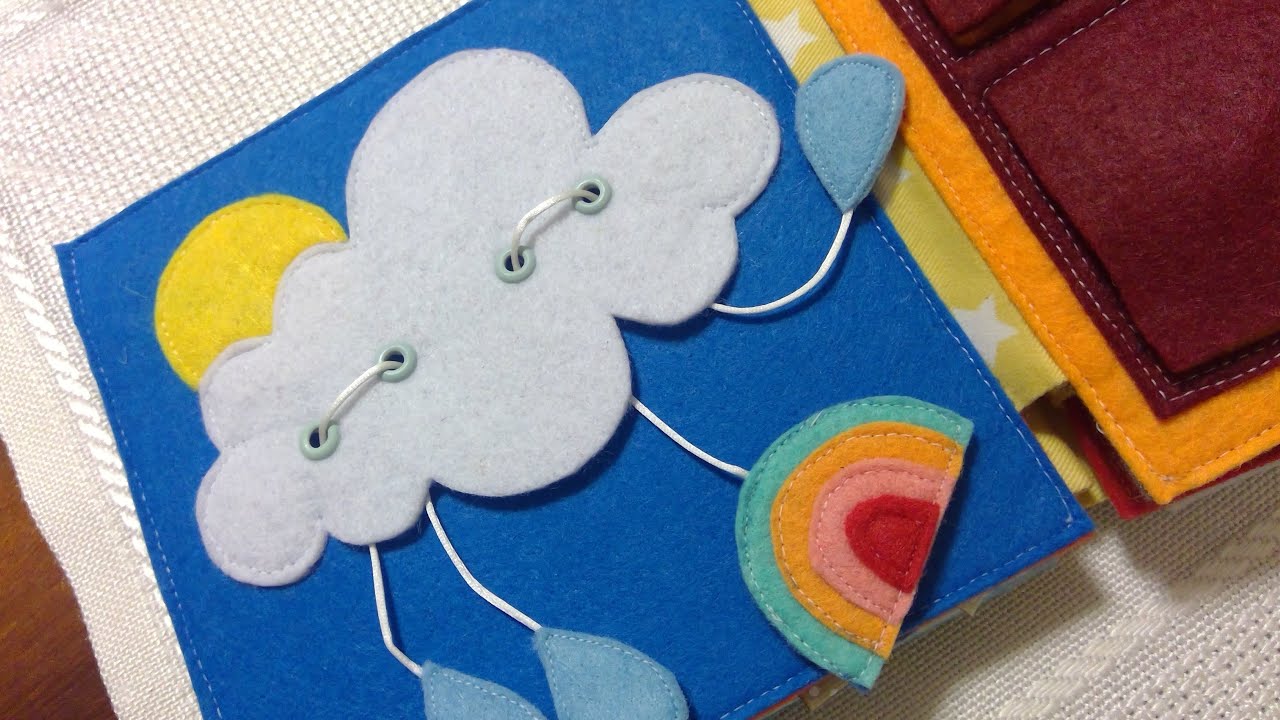Quiet book bike for baby | Livro sensorial para bebé