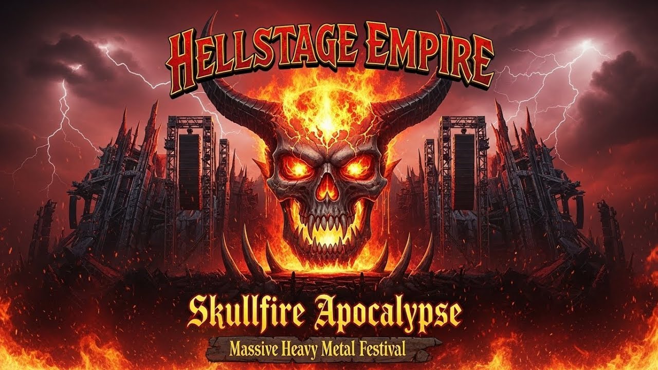 ⚡ HELLSTAGE EMPIRE 🔥 Skullfire Apocalypse (Massive Heavy Metal Festival)