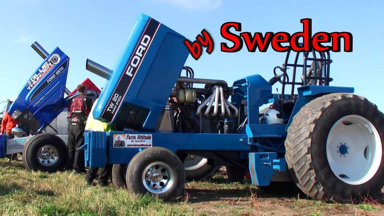 Laholm Plöjningsfestival 2014 - Traktorpulling by Sweden # Team Lindemann in Schweden - Roar