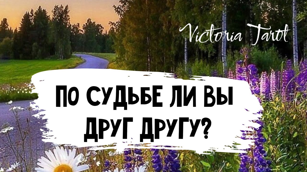 По судьбе ли эти два человека друг другу? Любовь. Отношения. Таро 🔮