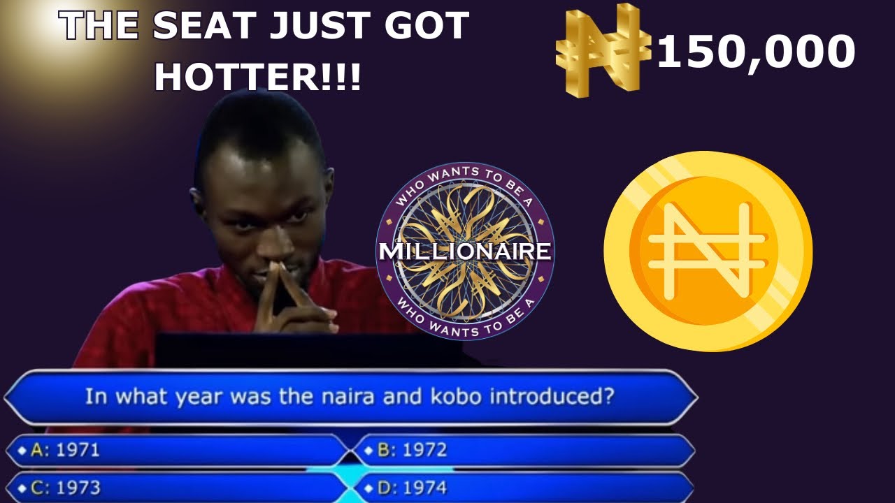 Arinze Goes Home With 500k On Who Wants To Be A Millionaire? Nigeria Episode 21