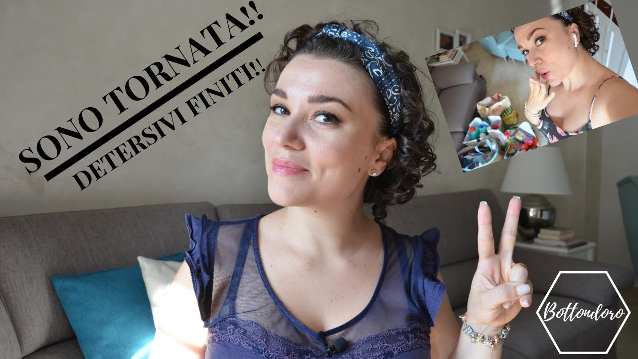 SONO TORNATA!...TANTI DETERSIVI FINITI!!!