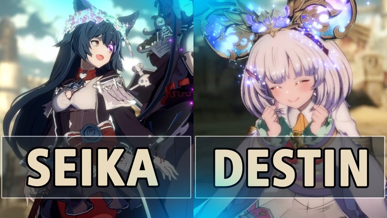 GBVSR:🔥Seika (Nier) Vs destin (Vikala)🔥| High Level Gameplay.
