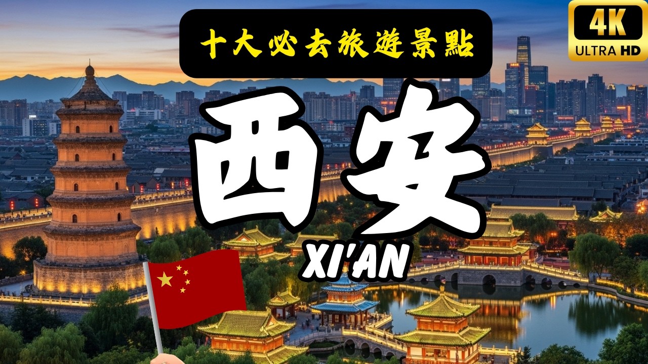 中國西安：世界四大古都之一的西安，如今長什麼樣子？Xi'an:one of the world's four ancient capitals, look like today?