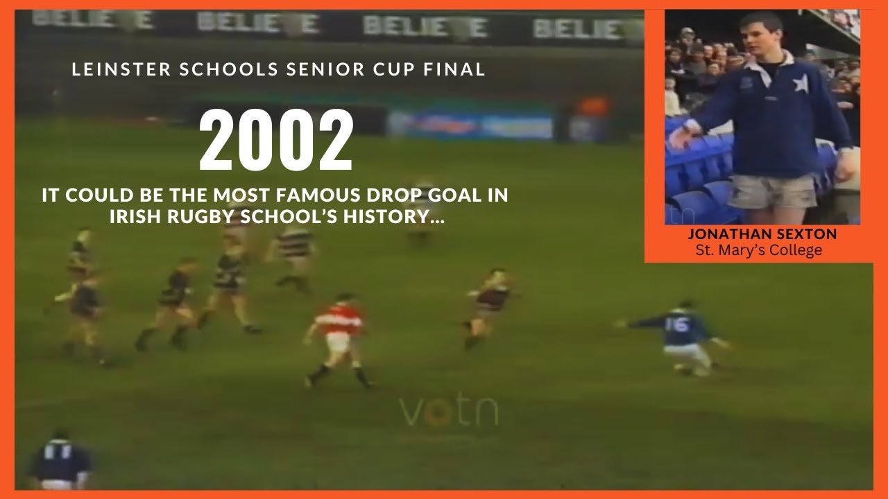 2002 Leinster Schools Senior Cup Final, Belvedere V St. Mary's, 17th March 2002, VOTN SMG