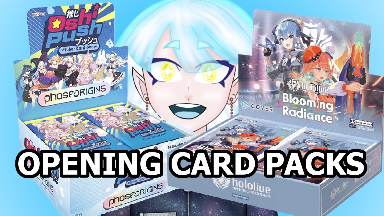 【Card Opening】Can we pull a 1million dollar vtuber card