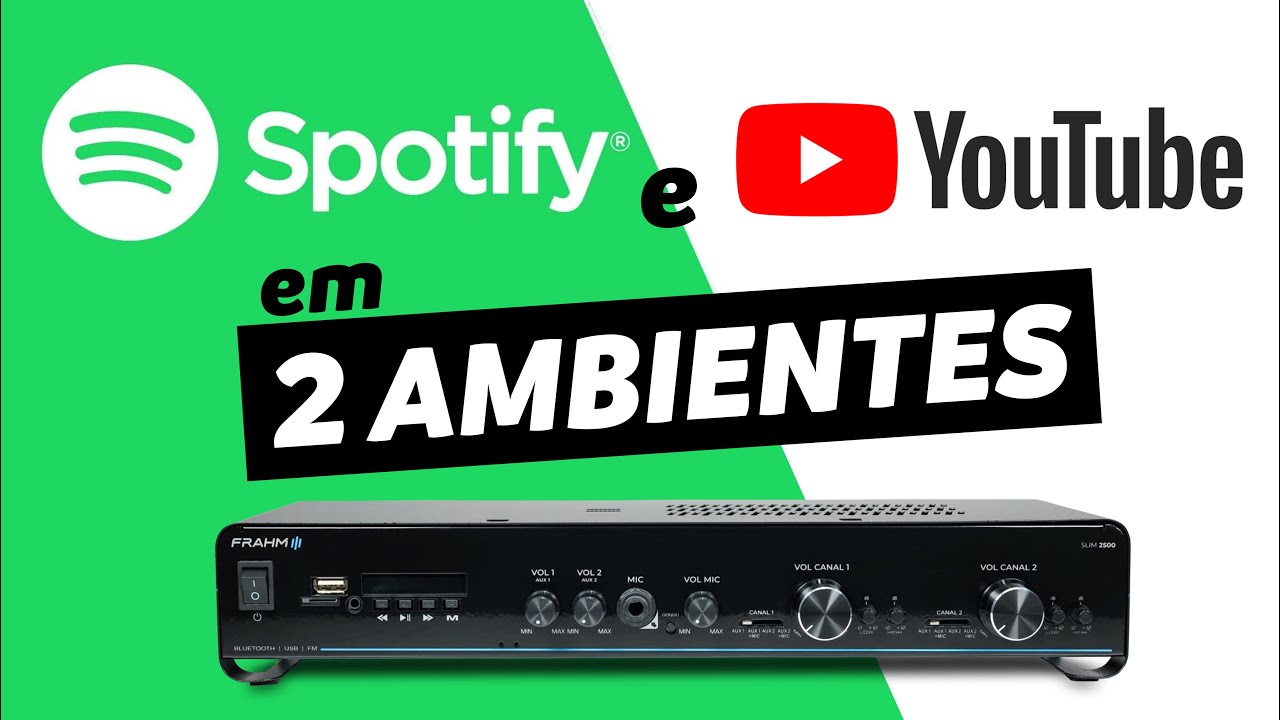 SLIM 2500 NA PRÁTICA: COMO SONORIZAR DOIS AMBIENTES | AUDIO PRIME