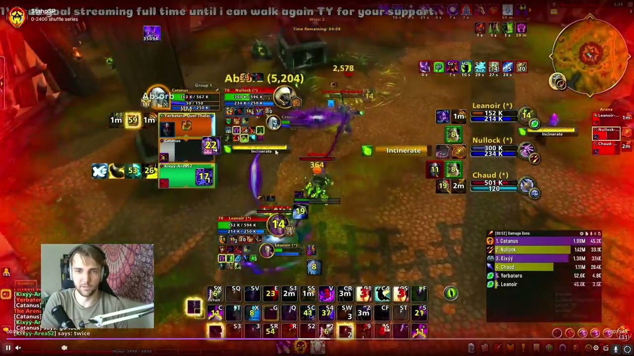 Dragonflight Shadowpriest 0-2400 Solo Shuffle Series (Episode 1)