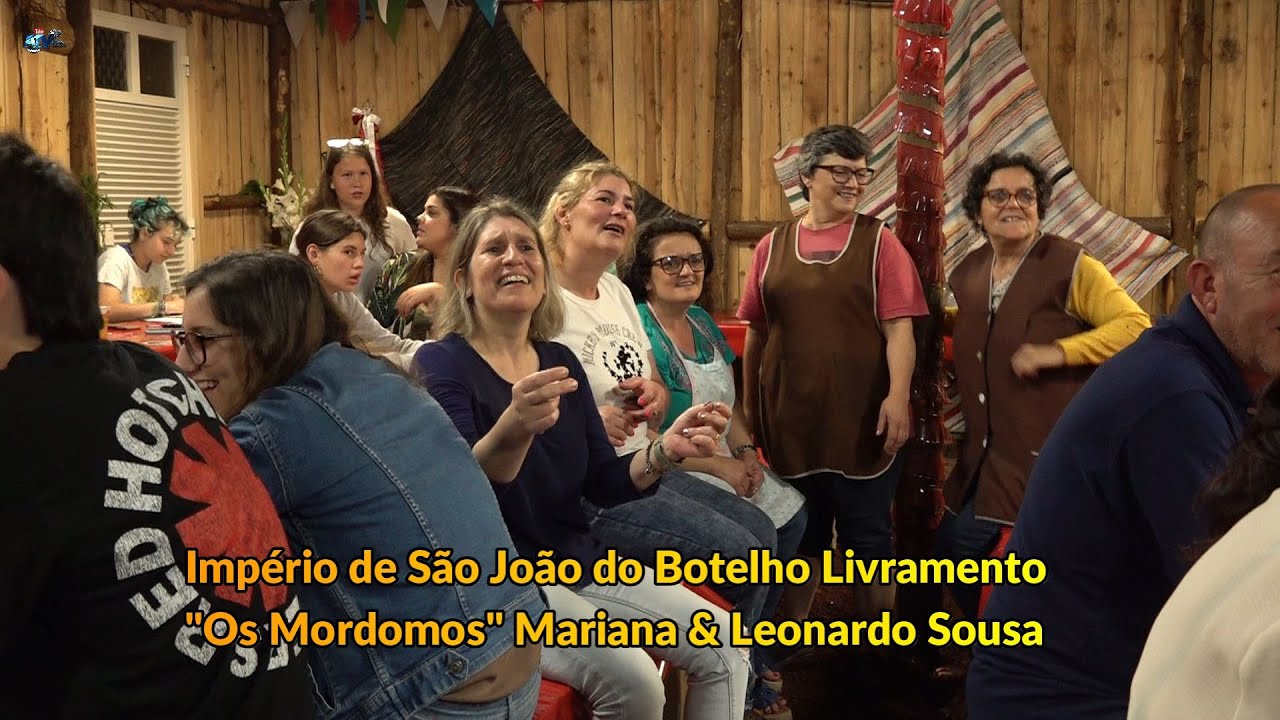 Império de São João do Botelho Livramento Os Mordomos Mariana & Leandro Sousa