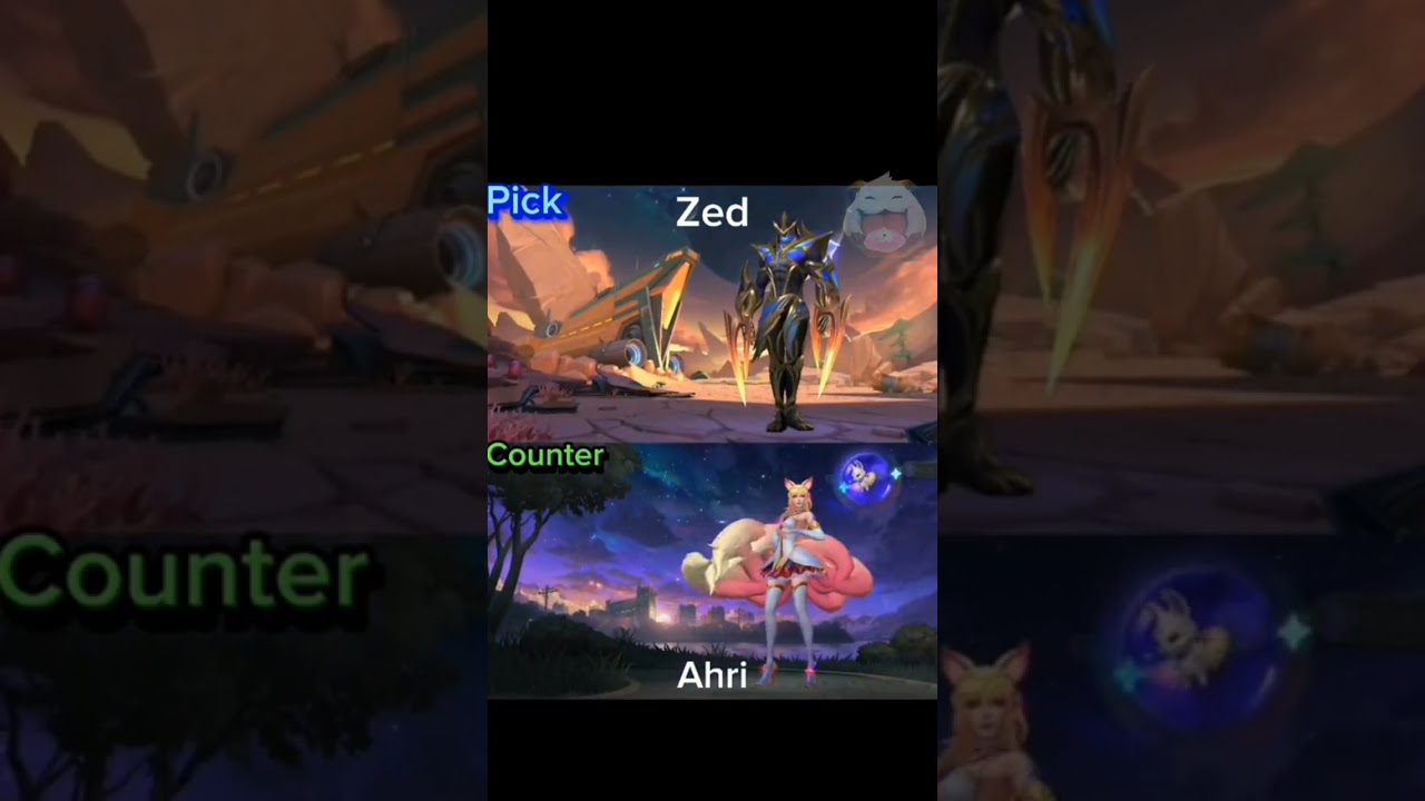 Pick and Counter Pick of every champions in League of Legends #leagueoflegends #wildrift #shorts