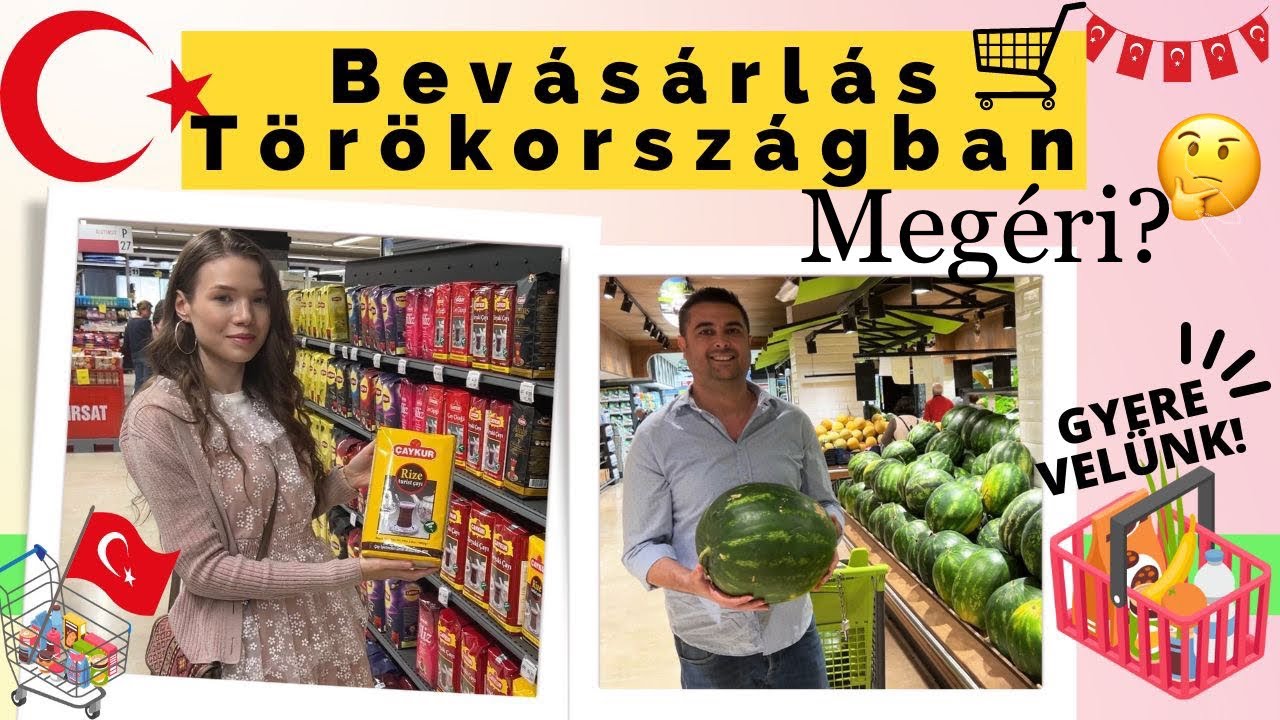 Bevásárlás Törökországban!🇹🇷-Megéri? #törökország #shopping #vásárlás #utazás #travel