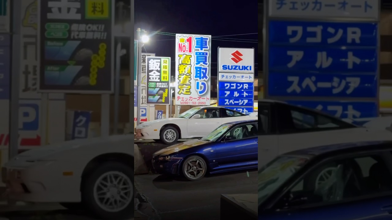 JDM-тур в Японии 🇯🇵 обзор стоянки 🏎️ #jdm #jdmcars #jdmculture #япония #запчасти #авторазборка