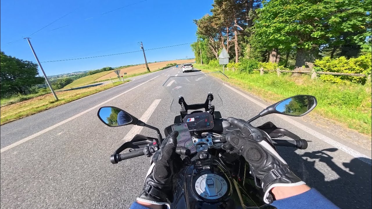Sortie détente en S1000XR… jusqu’à ce que tout parte en wheeling 🚨