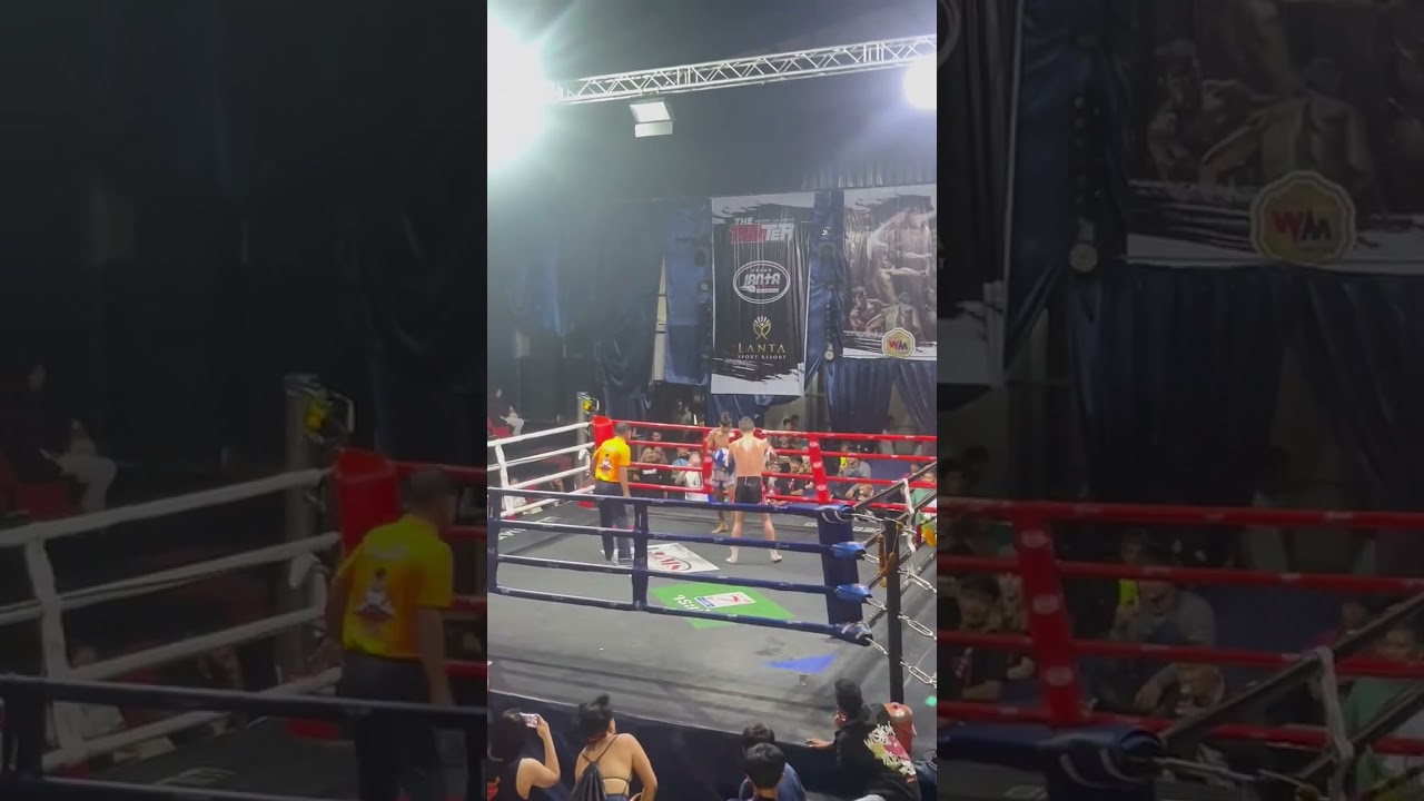 Southport's Luis Wright win in Thailand for Muay Thai - Win in the first round - April 25th 2023