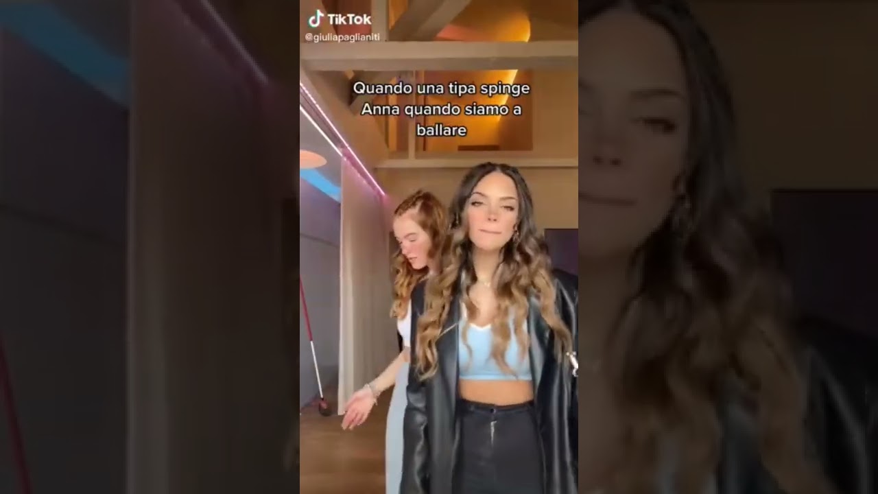 TikTok di Giulia Paglianiti e Anna Ciati 