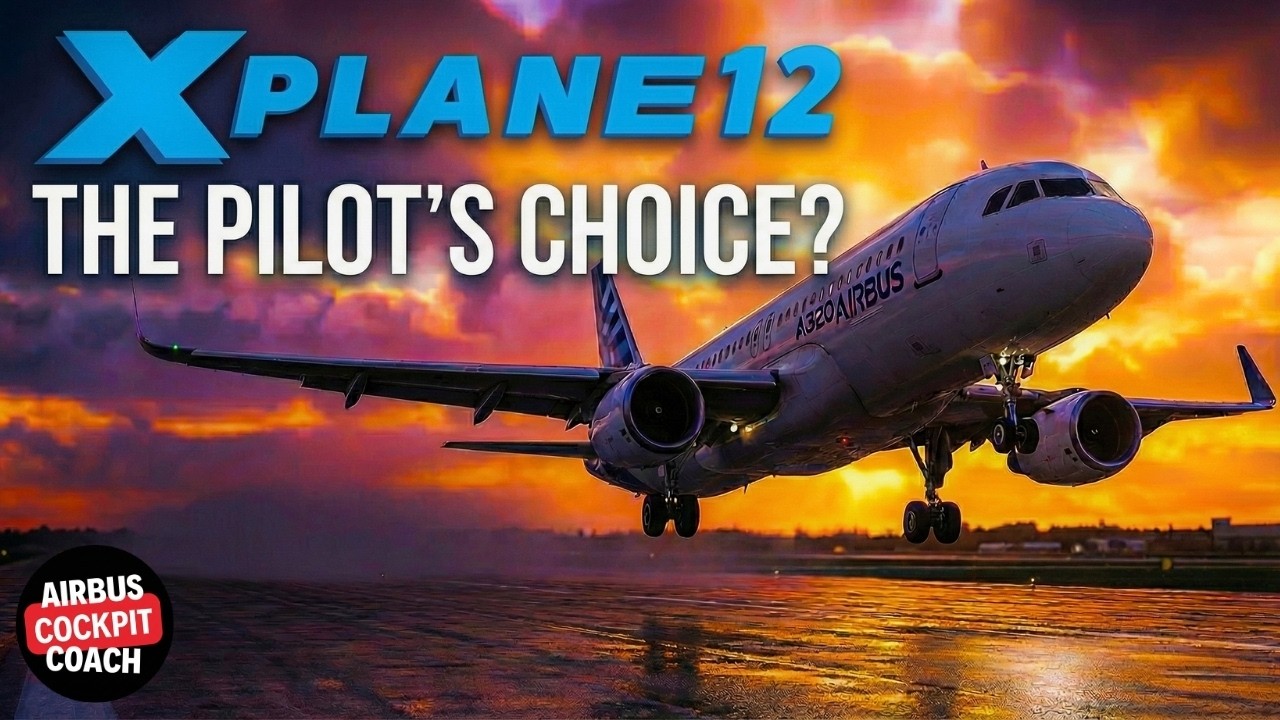 X-Plane 12: Выбор пилота? (Обзор A320 TRI)
