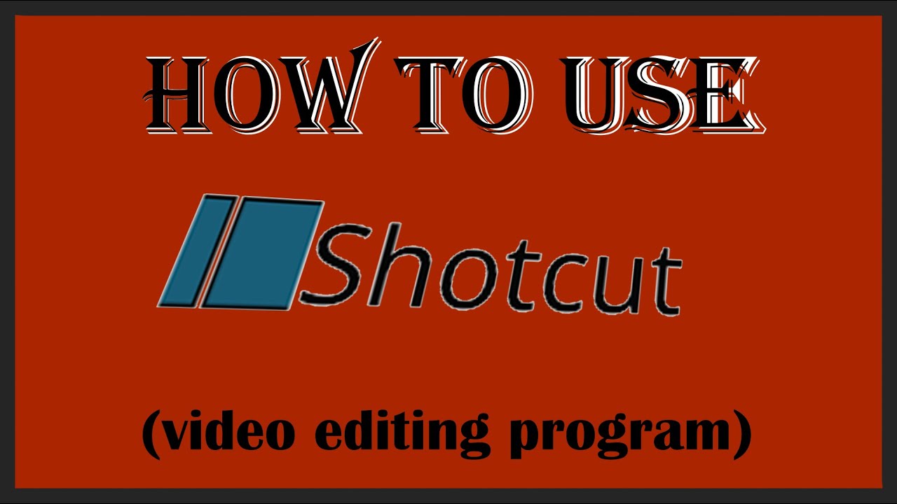 How to use Shotcut (Video Editing Tutorial 2025)