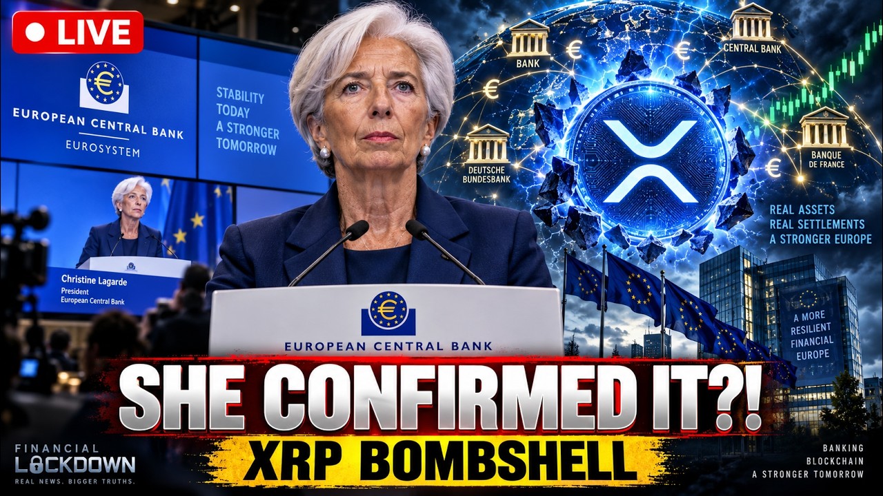 XRP OMG! THE ECB PRESIDENT JUST CONFIRMED IT LIVE! (THIS IS INSANE!)