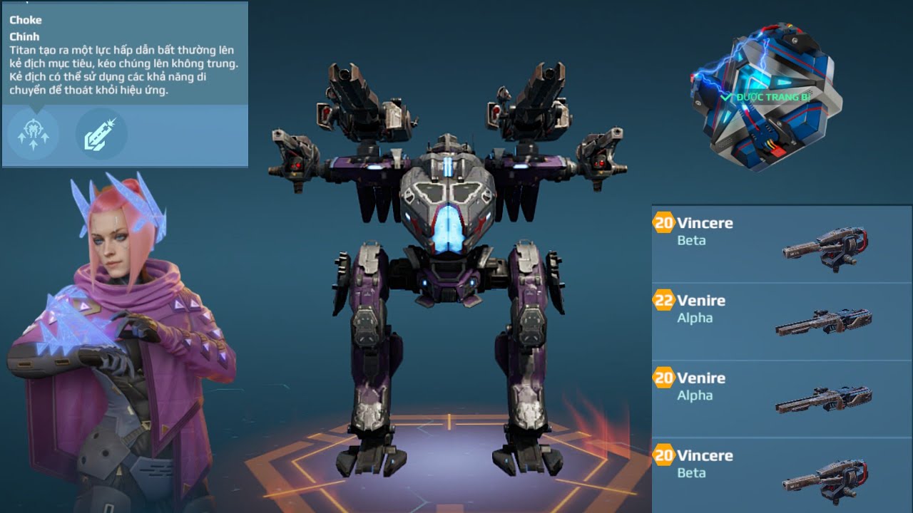 [War Robots] sự trở lại của Newton với Vincere + Venire