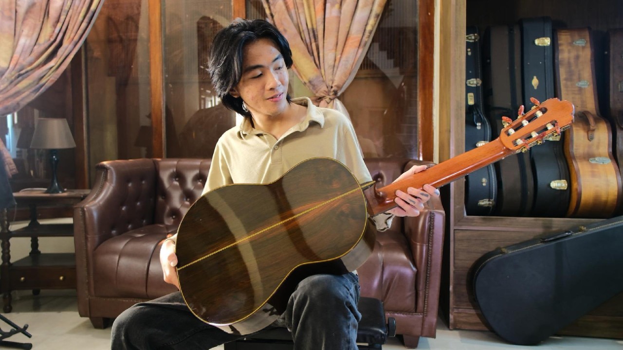 Âm thanh bất ngờ trên cây đàn cổ Royji' Matsuoka MH150. (gỗ quý Brazilian Rosewood)