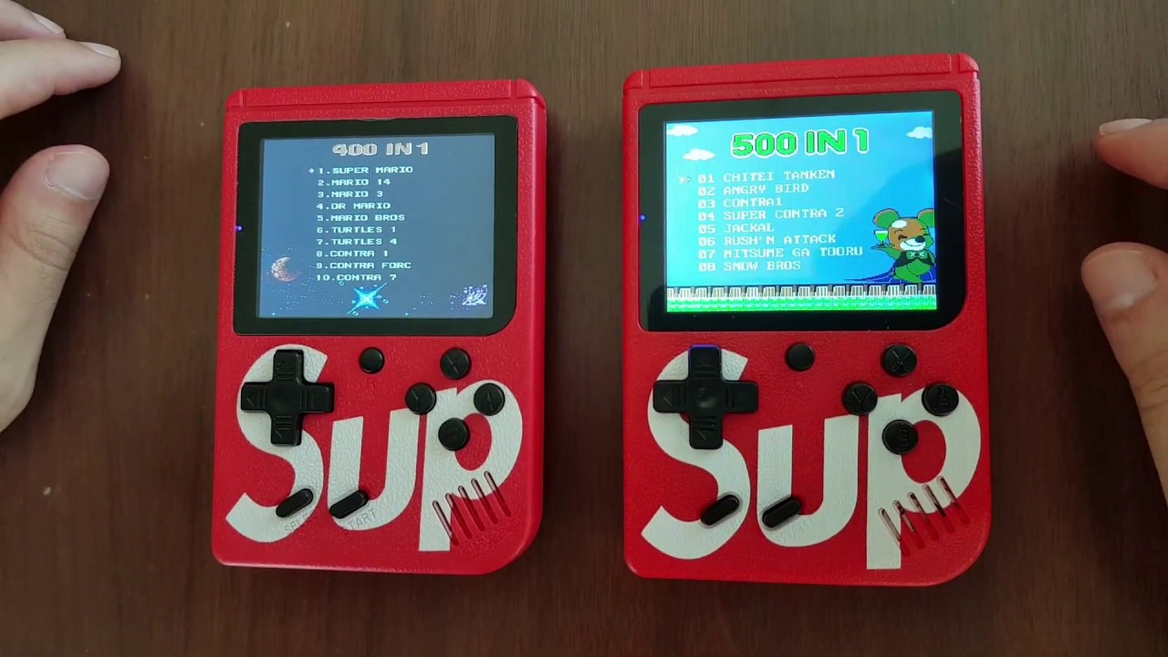 Sup 400 oyunlu atari ile 500 oyunlu atari farkı