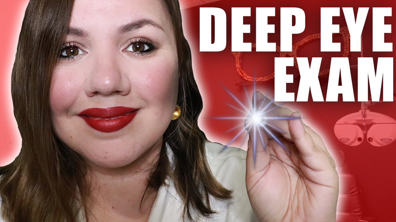 ASMR In Depth EYE EXAM with Writing Sounds