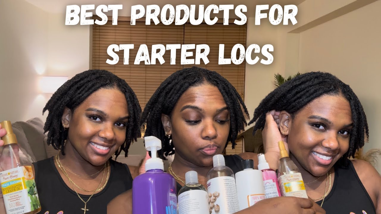 BEST PRODUCTS FOR STARTER LOCS | WHAT TO USE ON STARTER LOCS | STARTER LOC MAINTENANCE ESSENTIALS
