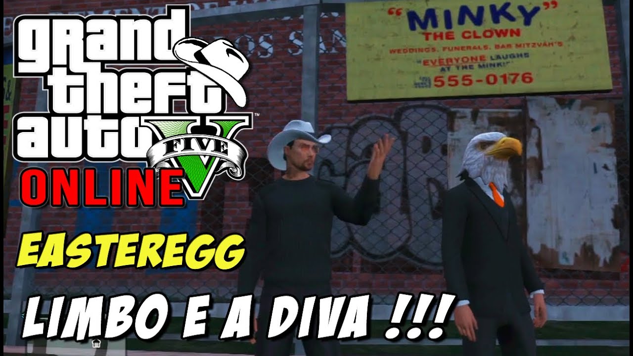 GTA 5 Online - Easteregg palhaço insano, extintor bugado e limbo INNTENSO