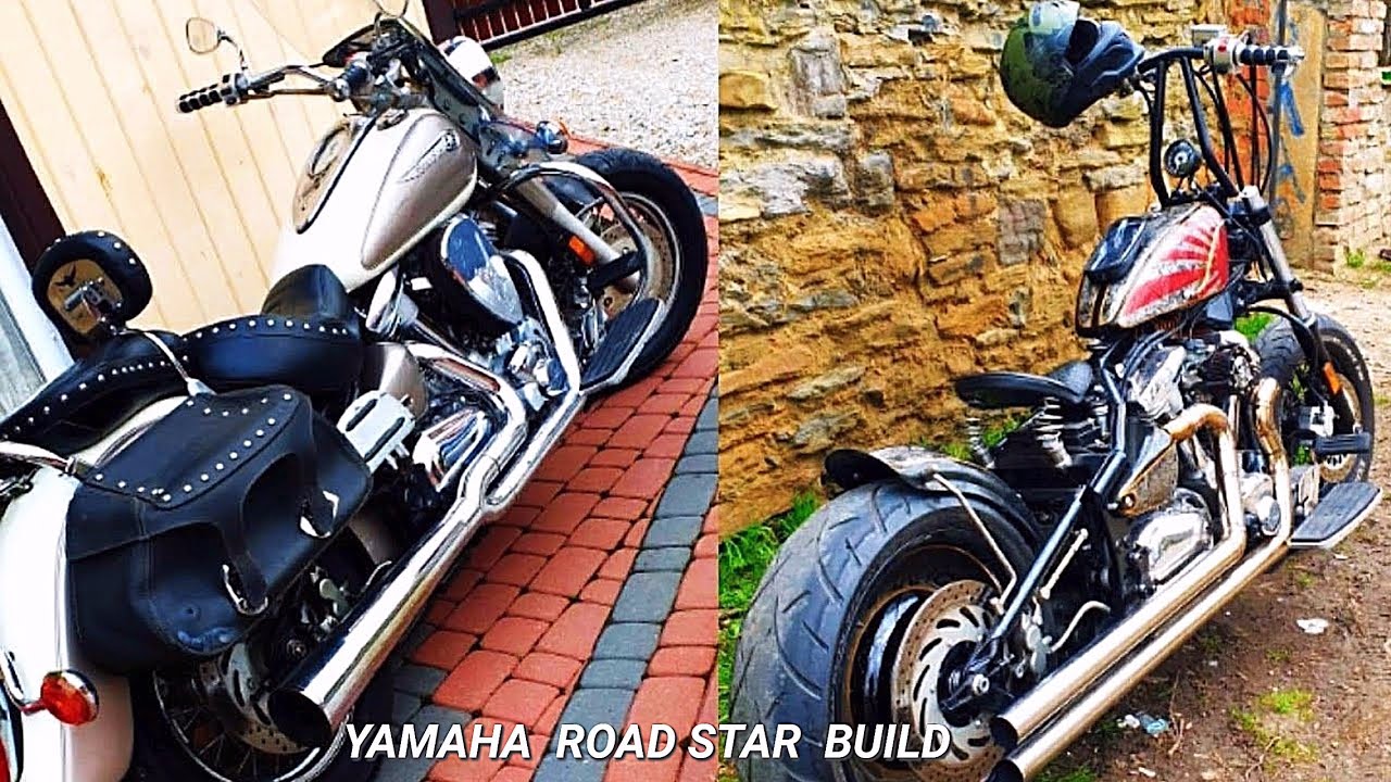 Yamaha Road Star Custom Build. Modified Yamaha Road Star. #yamaha  #roadstar  #modified