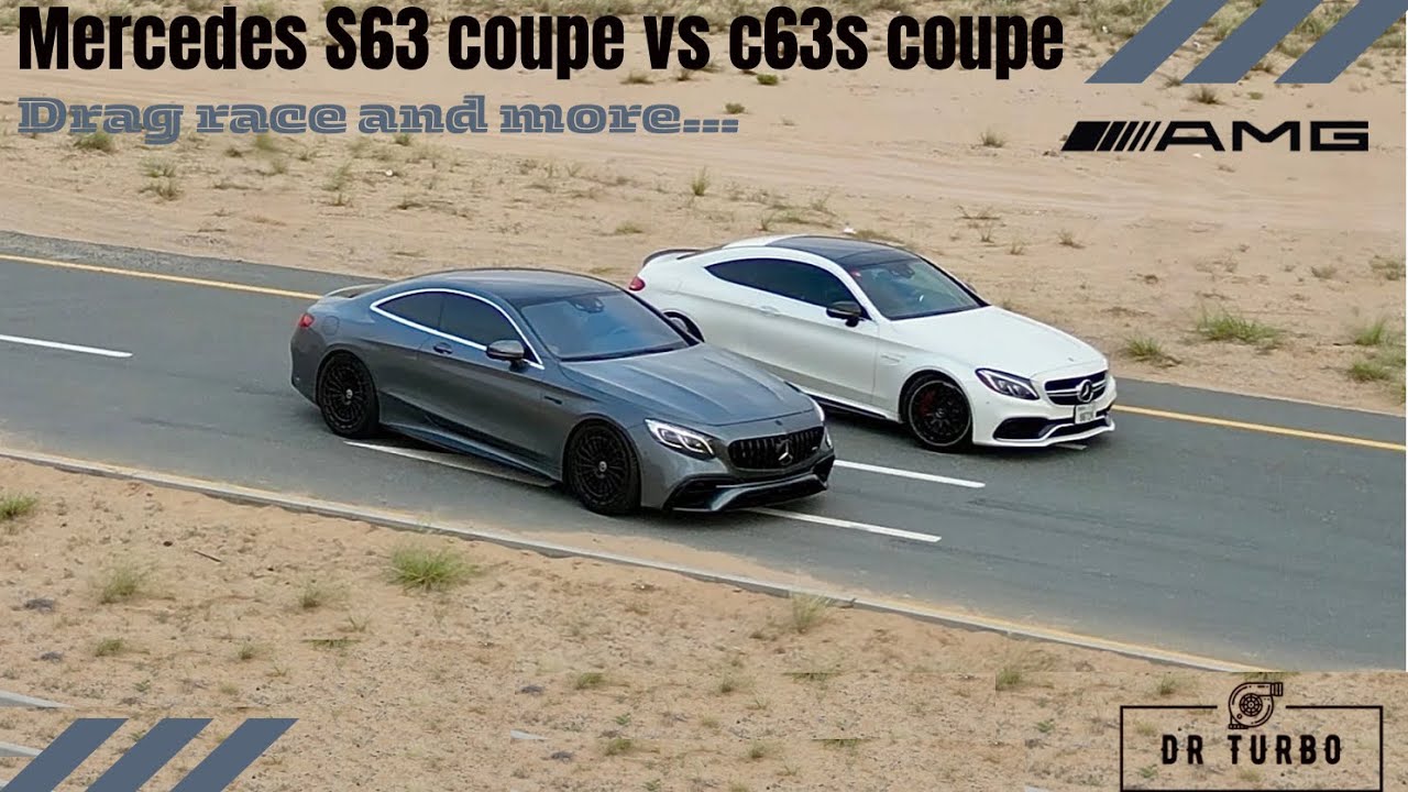 Mercedes S63 Coupe AMG против C63S Coupe AMG
