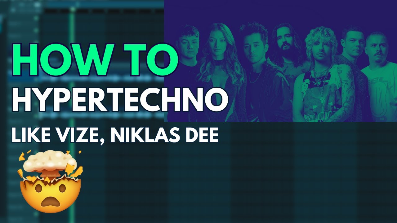 How to make HYPERTECHNO (like VIZE, NIKLAS DEE) | MONSOON REMAKE