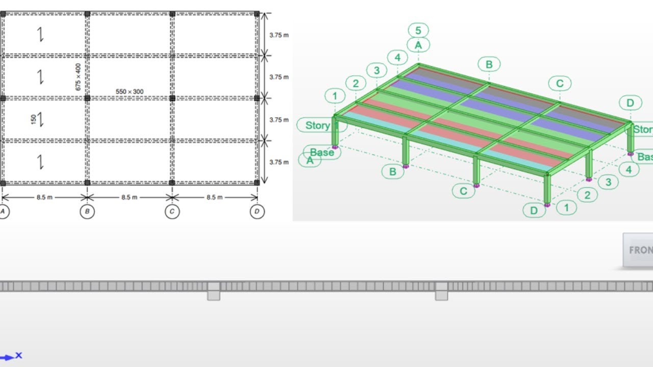 Reinforced concrete design of Beams in Autodesk Robot