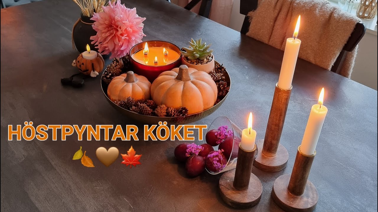 🍂🍁HÖSTPYNTA HUSET MED MIG 2022 - DEL 2🍁🍂