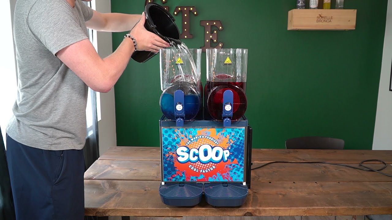 S&aring;dan bruger du Slushice maskinen | StoreKugler.dk