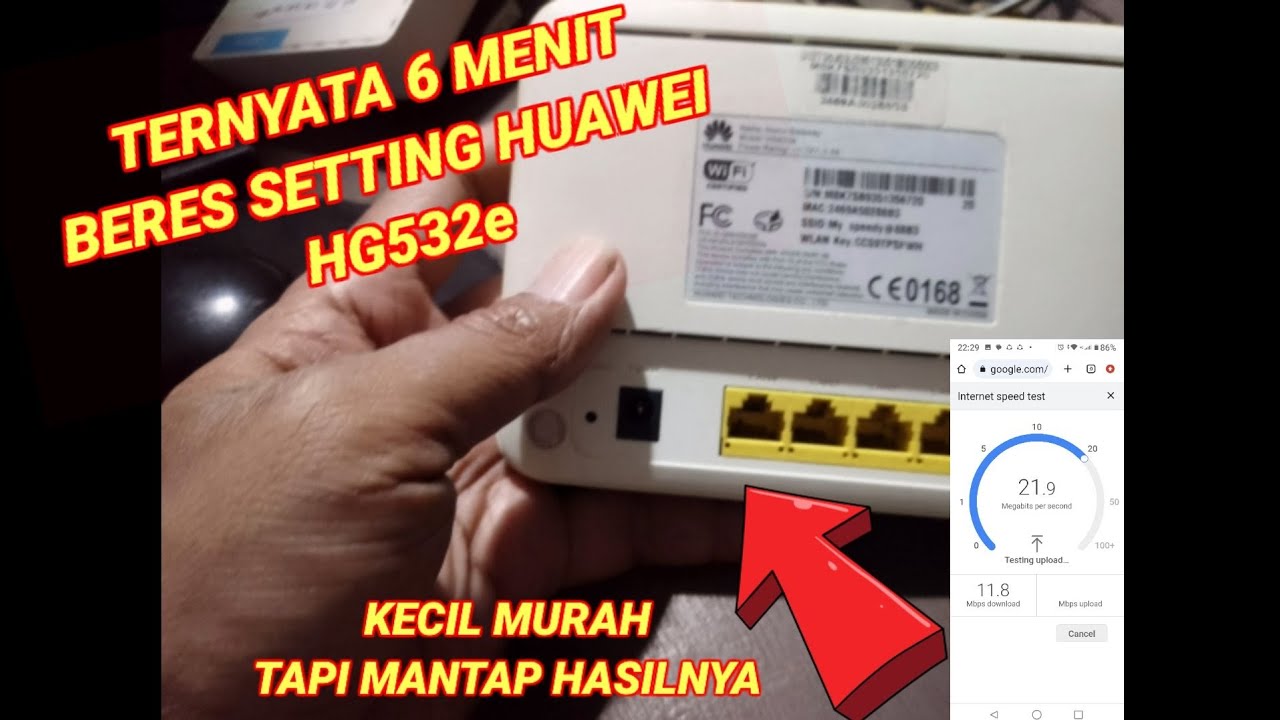 CARA SETTING HUAWEI HG532E MODE AKSES POINT#sarjanatutorial#bilhanet#bangsanditv#alimurtikasari.