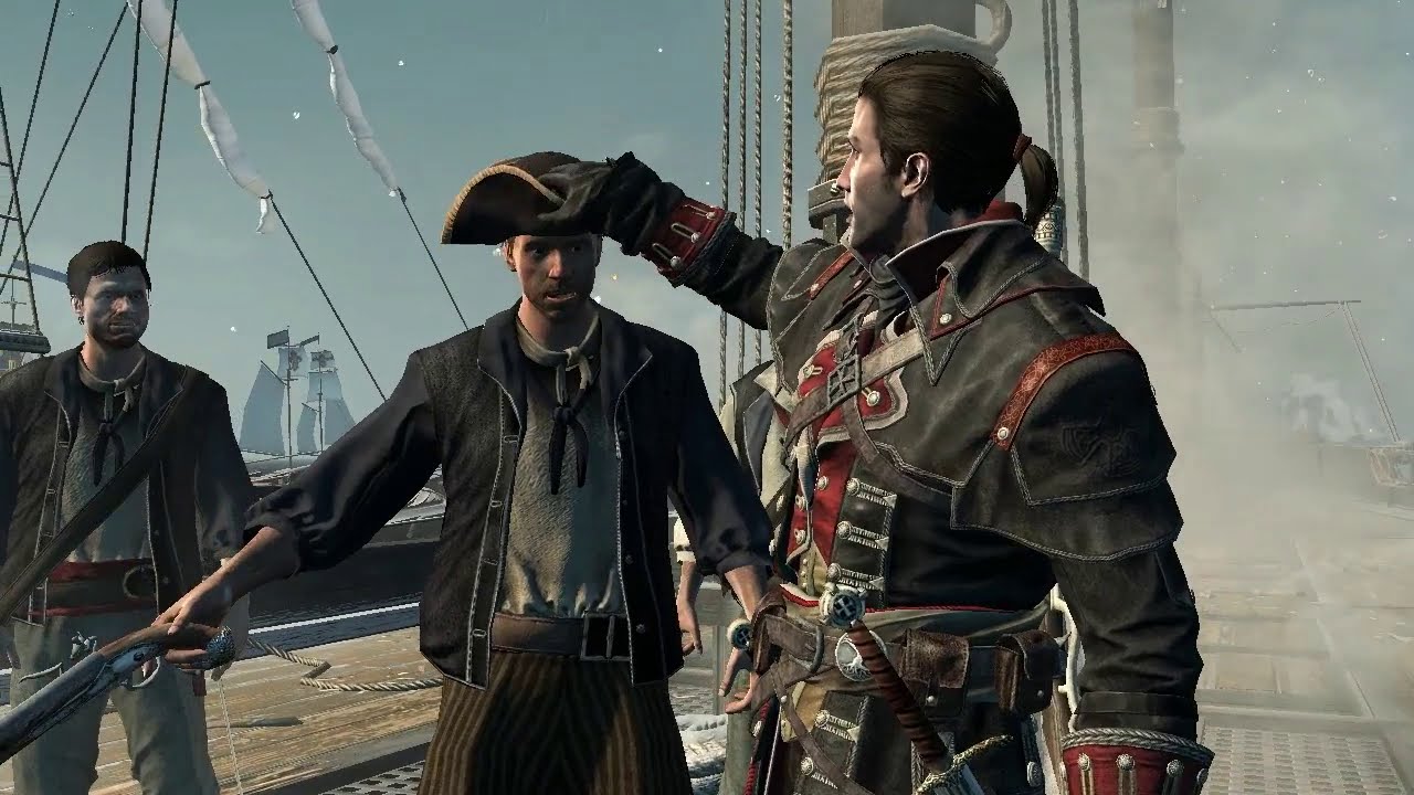 EASY WAY to capture Lv60 Man-o'-War in Assassin's Creed Rogue (cheating but not cheating 😁)